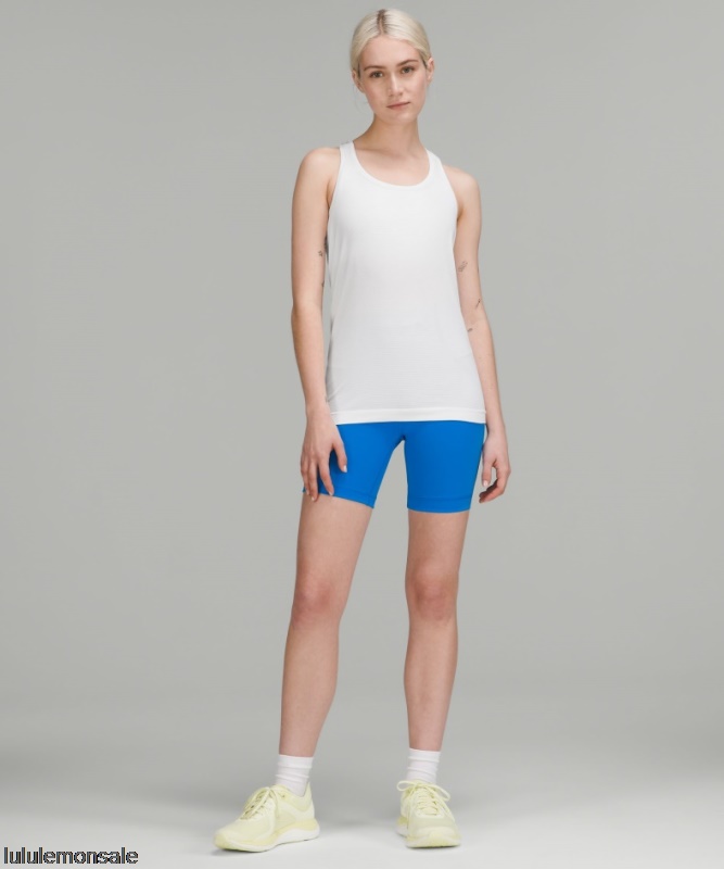 Lululemon Damen DELULU539 | Weiß Swiftly Tech Racerback Tank Top 20